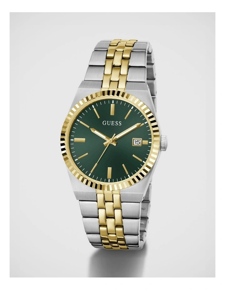 GUESS Mens Two-Tone Analogue Watch image 5