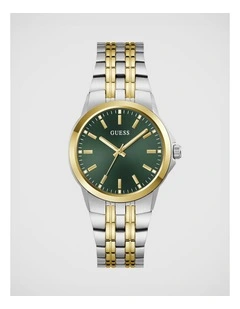 GUESS Mens Two-Tone Analogue Watch