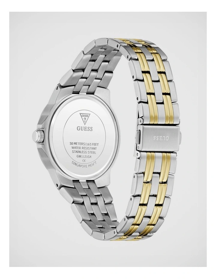 GUESS Mens Two-Tone Analogue Watch image 3