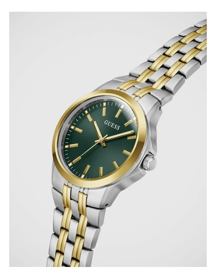 GUESS Mens Two-Tone Analogue Watch image 4