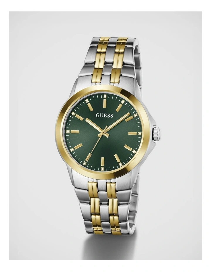 GUESS Mens Two-Tone Analogue Watch image 5