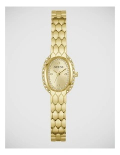 GUESS Ladies Gold-Tone Analogue Watch