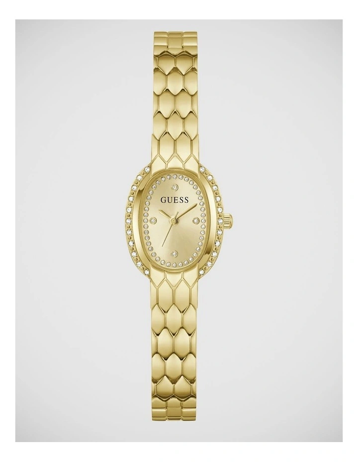GUESS Ladies Gold-Tone Analogue Watch image 1