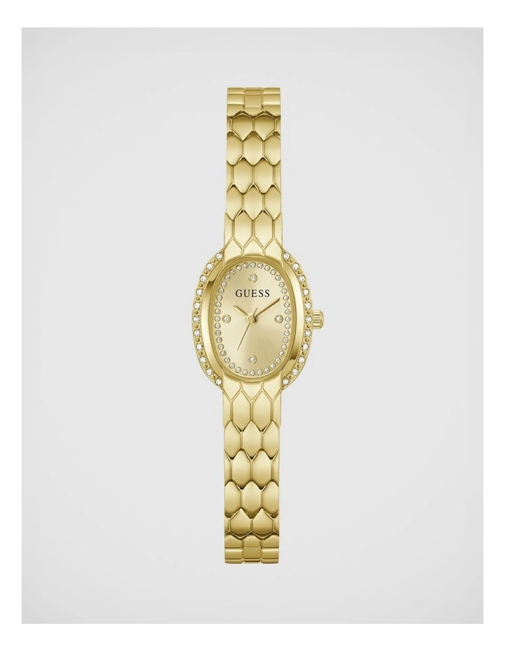 GUESS Ladies Gold-Tone Analogue Watch image 1