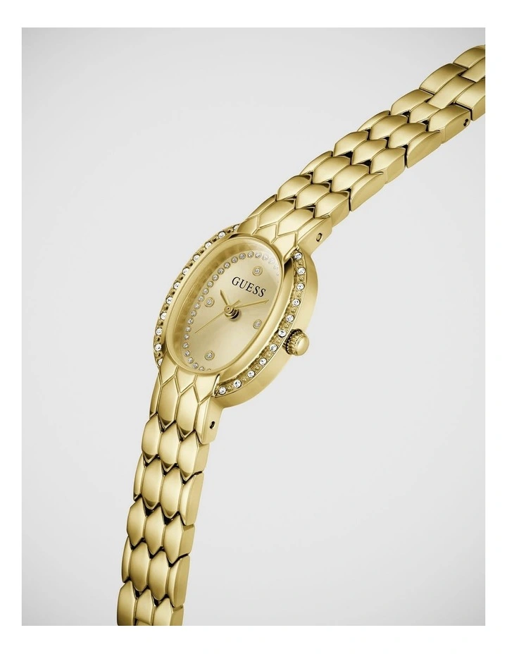 GUESS Ladies Gold-Tone Analogue Watch image 4