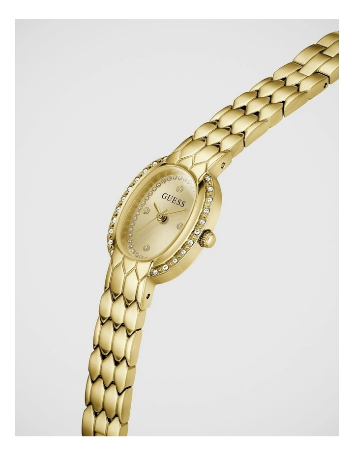 GUESS Ladies Gold-Tone Analogue Watch image 4