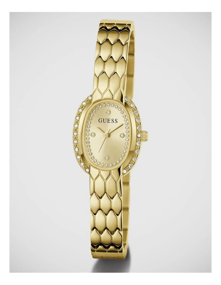 GUESS Ladies Gold-Tone Analogue Watch image 5