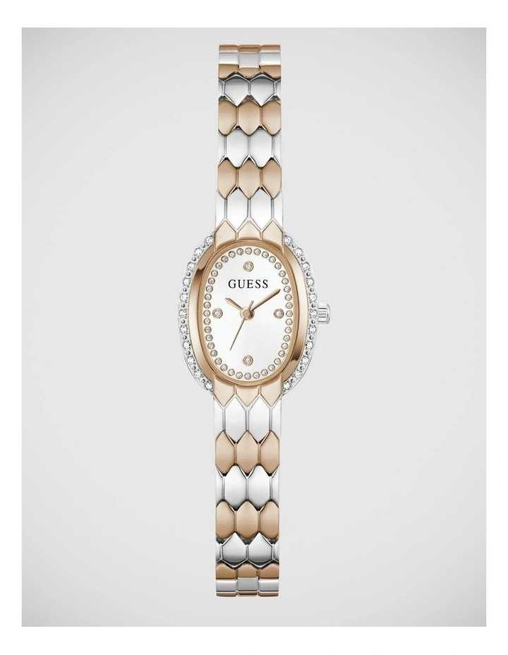 GUESS Ladies Two-Tone Analogue Watch image 1