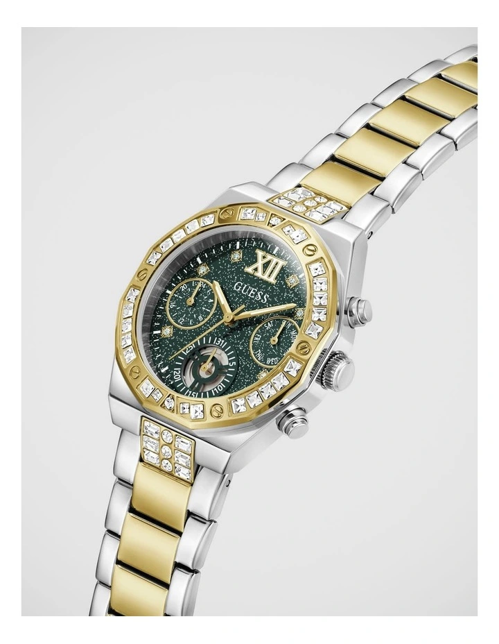 GUESS Ladies Two-Tone Analogue Watch image 4