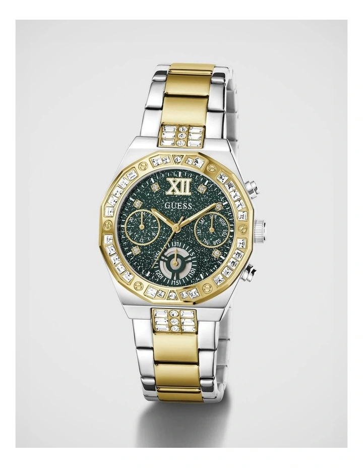 GUESS Ladies Two-Tone Analogue Watch image 5