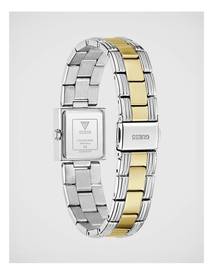 GUESS Ladies Two-Tone Analogue Watch image 3