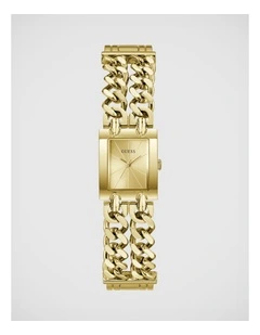 GUESS Ladies Gold-Tone Analogue Watch