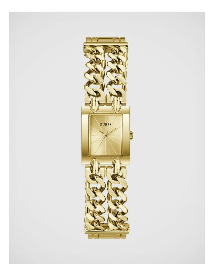 GUESS Ladies Gold-Tone Analogue Watch image 1