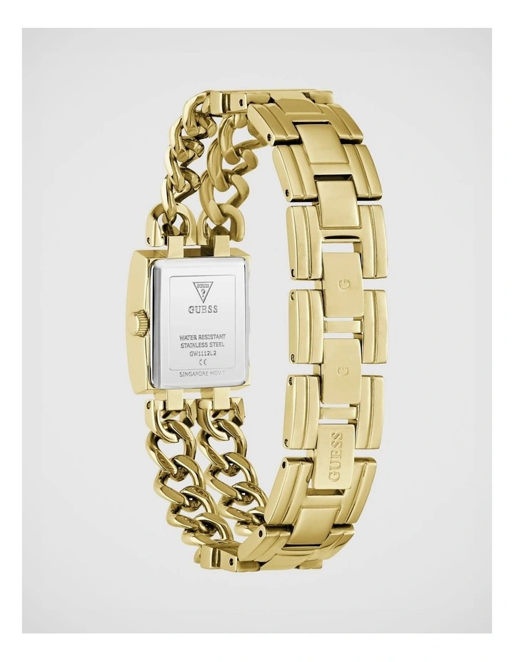GUESS Ladies Gold-Tone Analogue Watch image 3