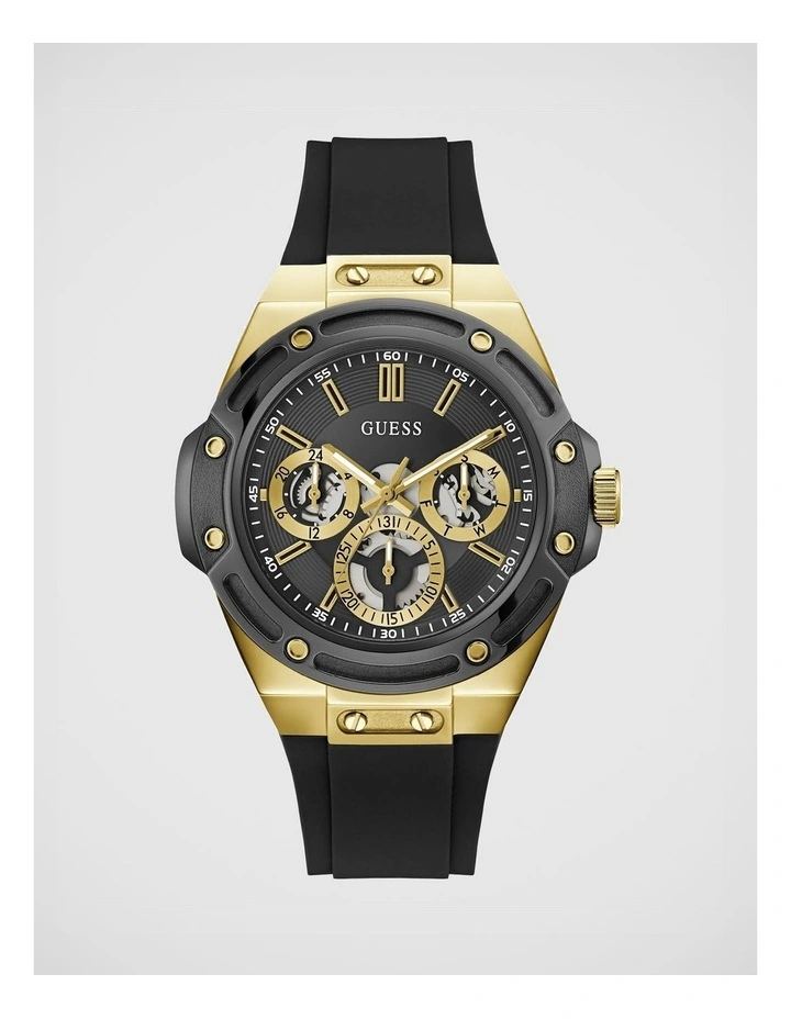 GUESS Mens Black Multifunction Watch image 1