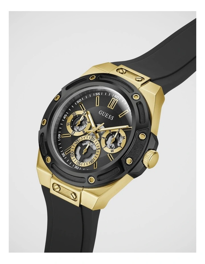 GUESS Mens Black Multifunction Watch image 4