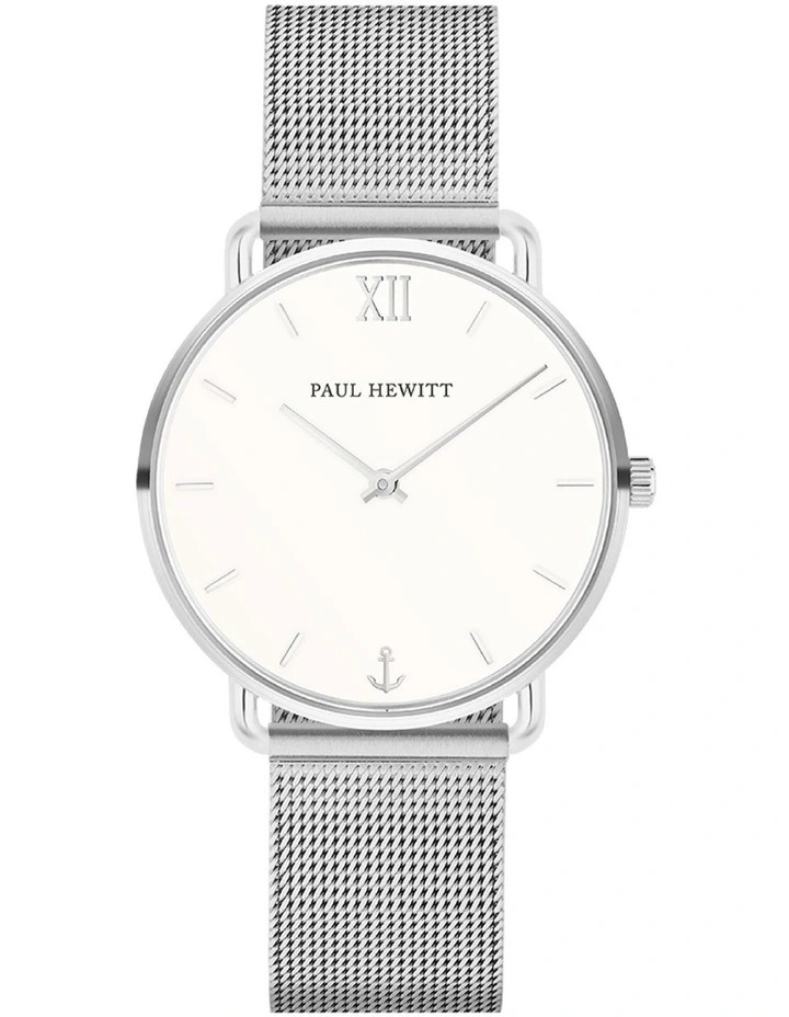 Miss Ocean Line Silver Silver Stainless Steel Quartz Watch PH-M-S-W-4S image 1