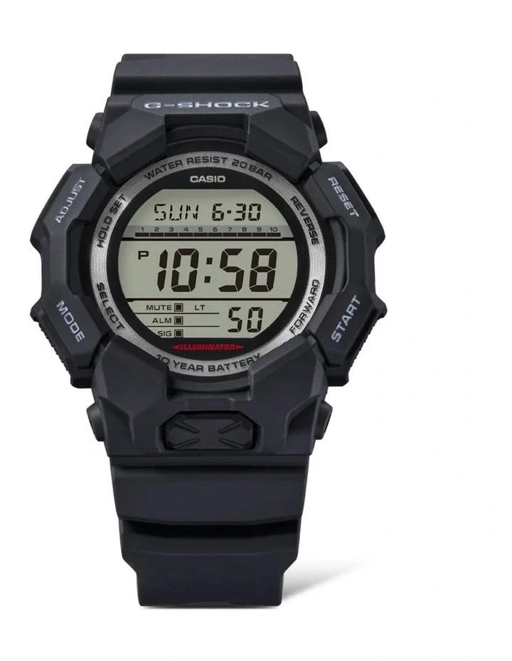 GD010-1D Digital Watch in Black image 2
