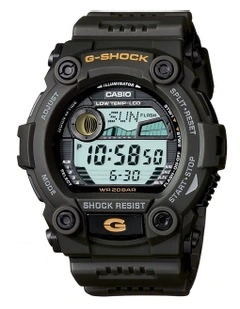G7900-3 Tide Series Green Digital Watch