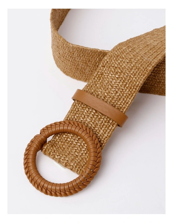 Weave Belt in Natural image 3