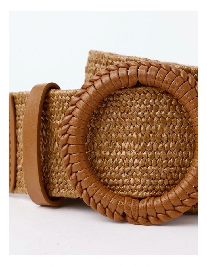 Weave Belt in Natural image 5