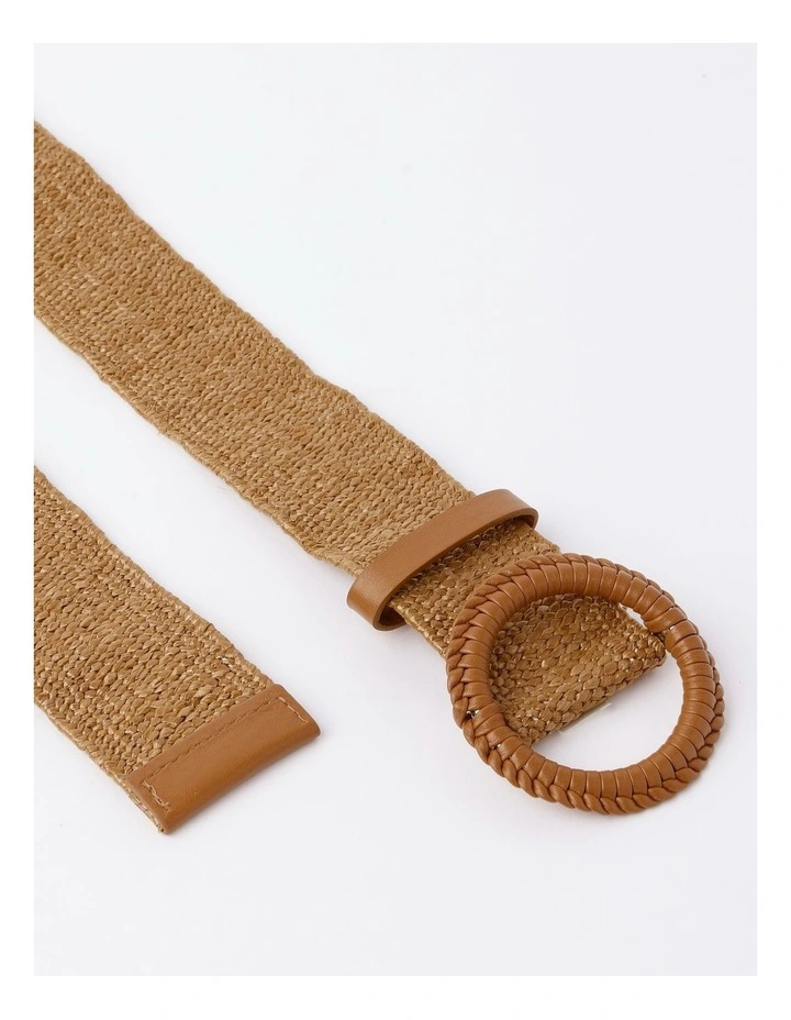 Weave Belt in Natural image 6