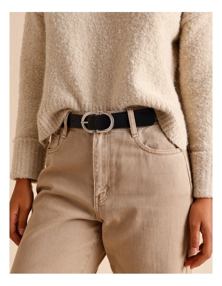 Ellie Jean Belt in Black image 4