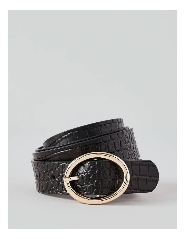Paris Belt in Black image 1