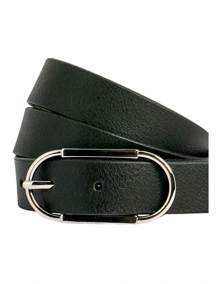 Parkville Leather Belt in Black image 2
