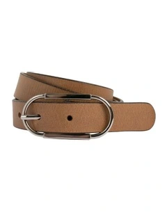 Parkville Leather Belt in Natural