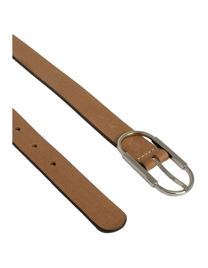 Parkville Leather Belt in Natural image 2