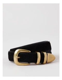 Ava Belt in Black