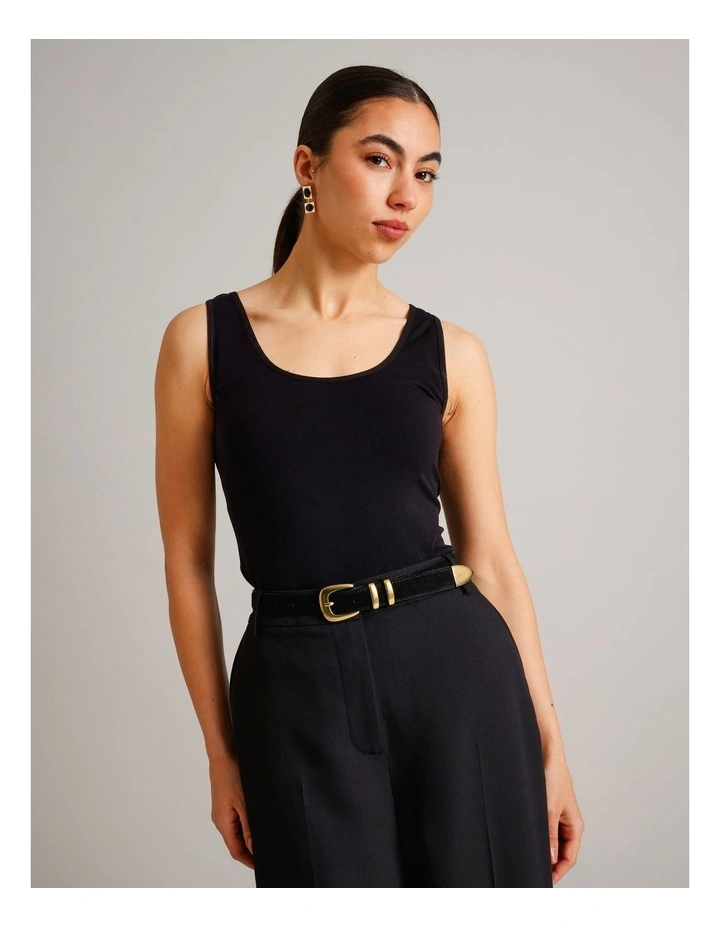 Ava Belt in Black image 2