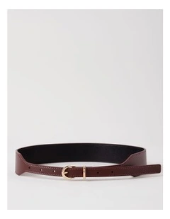 Neve Belt in Burgundy