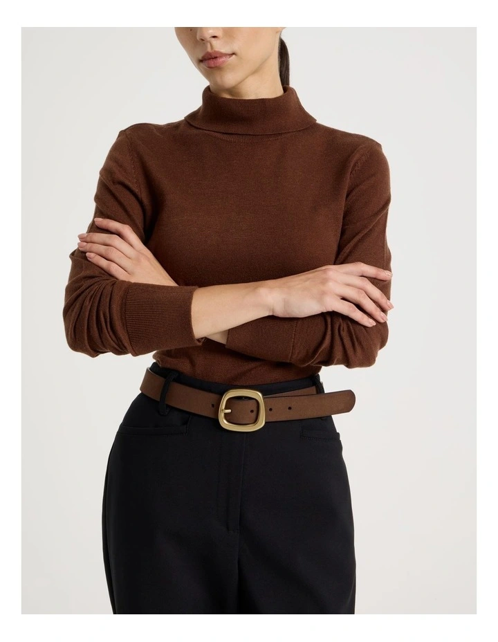 Ruby Belt in Chocolate image 2