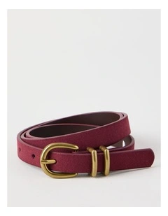 Ivy Belt in Plum