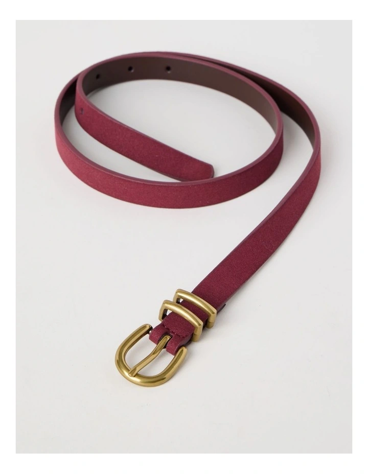 Ivy Belt in Plum image 2