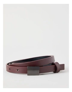 Andrea Belt in Burgundy