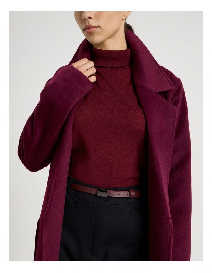 Andrea Belt in Burgundy image 2