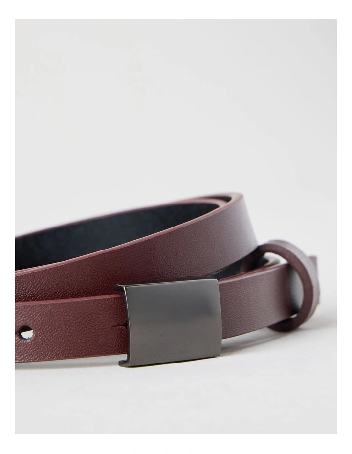 Andrea Belt in Burgundy image 3