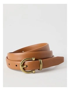 Iris Belt in Tan