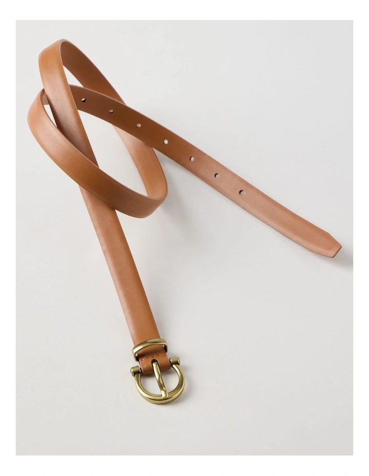Iris Belt in Tan image 3