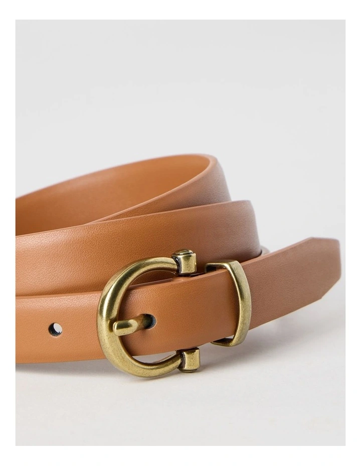 Iris Belt in Tan image 3
