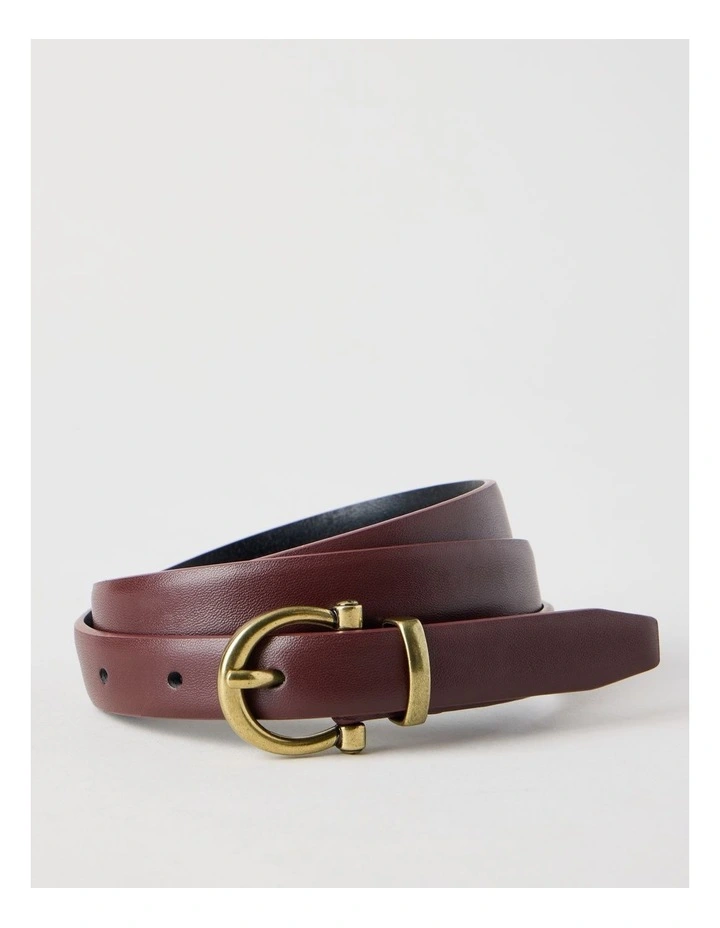 Iris Belt in Plum image 1
