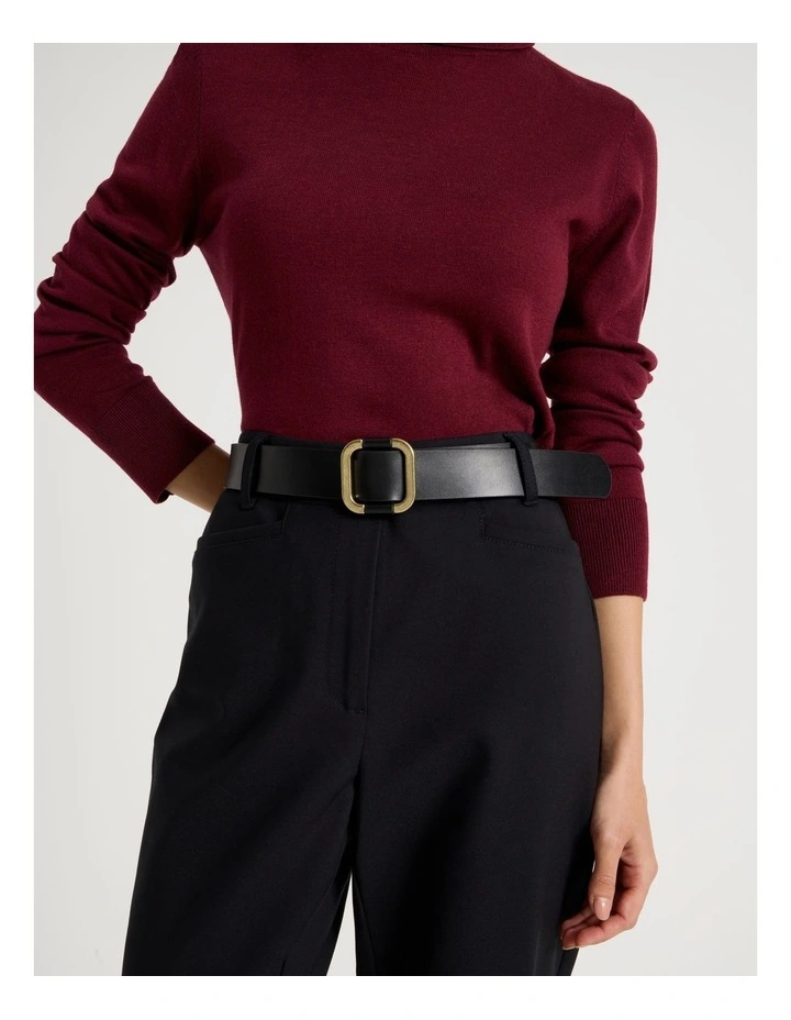 Josie Belt in Black image 2