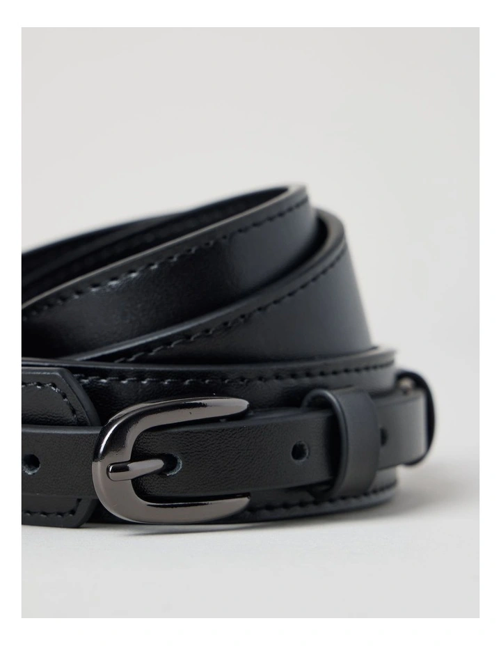 Lydia Belt in Black image 2
