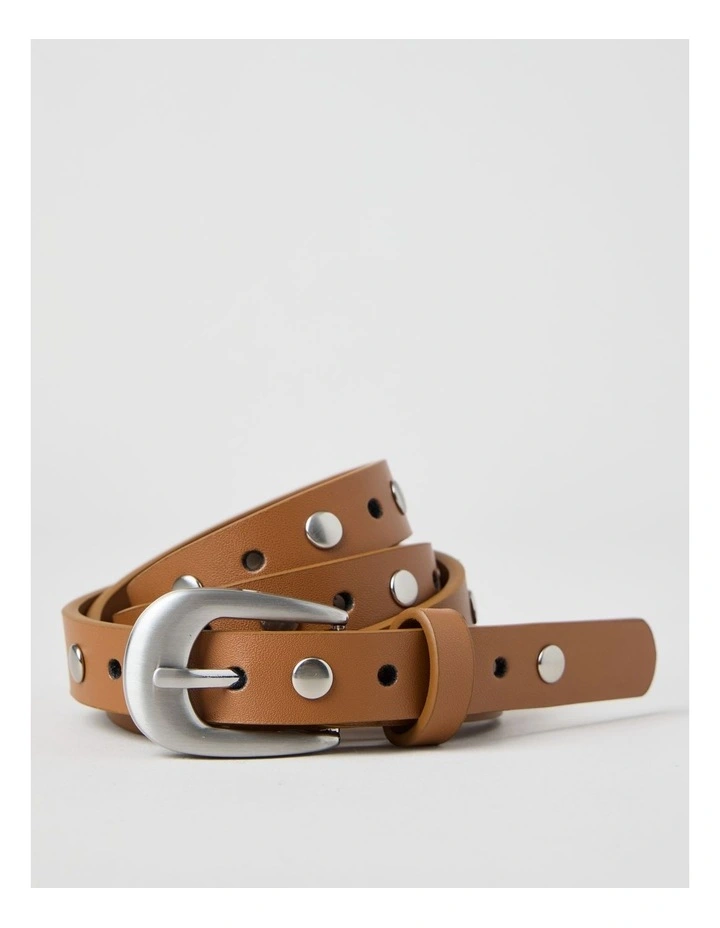 Alana Belt in Tan image 1