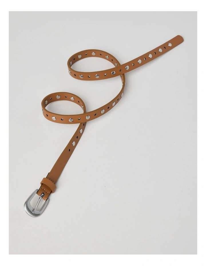 Alana Belt in Tan image 3