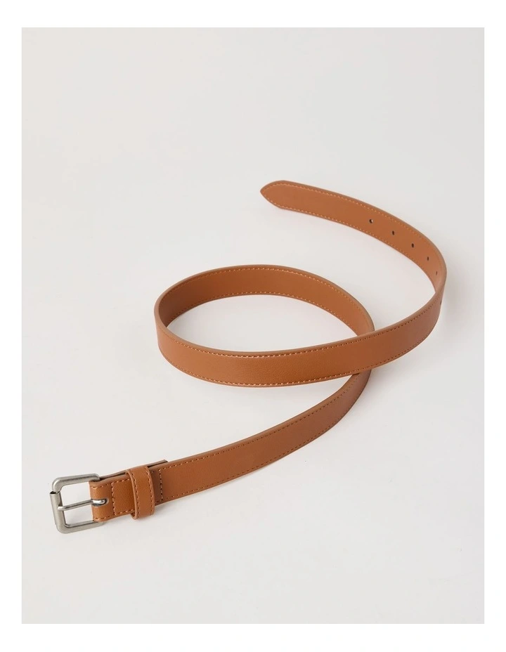 Alex Jean Belt in Tan image 3