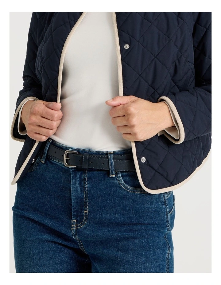 Alex Jean Belt in Navy image 4